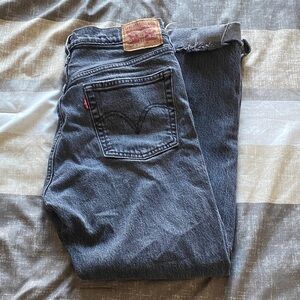 Levi's Men's Dark Blue Straight Jeans